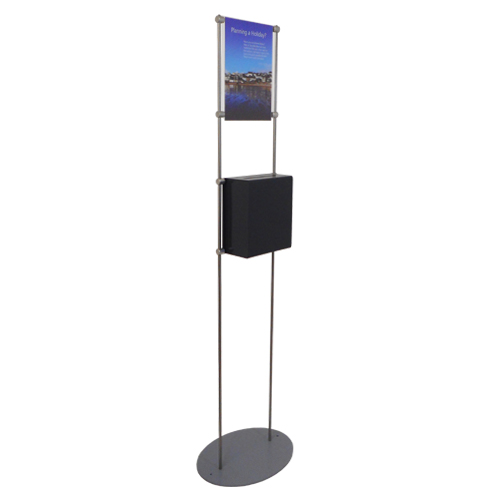 bar stand with box
